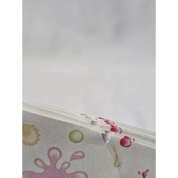 Vintage Lisa Frank Panda Painter rainbow stationary 9 Papers 5 Envelopes- Read - Picture 12 of 16